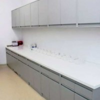 Acrylic Solid Surface Reception Counter Table Design for Hospital for Sale