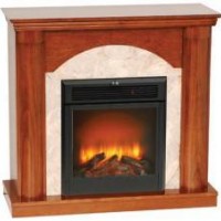 Classic Electric Build- in Fireplace / Mantel Can Be Different