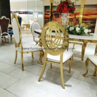 2020 Hot Sale Stainless Steel Chair for Banquet Wedding Event