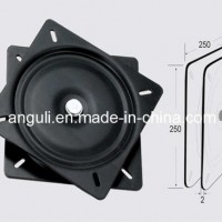 360 Degrees Black Ball Bearing Swivel Plate (AN3907)