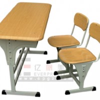 Classroom Furniture Height Adjustable Double School Student Desk (GT-47)