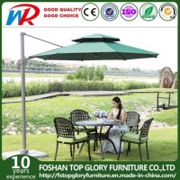 Small Roma with Double Airvent Roman Garden Umbrella (TGTA-004)