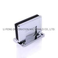 Hot Sale 90° Round Bevel Glass Clamp/Frameless Glass Door Round Bevel Shower Hinge for Bathroom