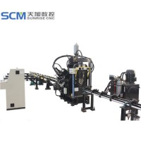 China Maufacturer CNC Punching  Marking& Shearing Line Machines for Angles Tower