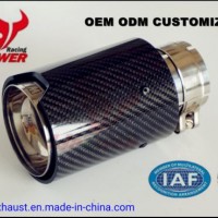 High Quality BMW M 170mm Carbon Fiber Exhaust Tip  Muffler Tip  Exhaust Tail Pipe  Exhaust  Muffler