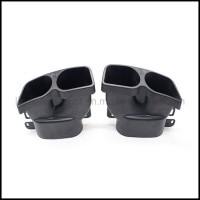 Black High Perfomance 304 Stailness Steel Exhaust Tips  Exhaust Tail Pipe  Exhaust Pipe for All Benz