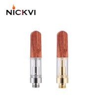 Vape Pen Atomizer Ceramic Coil Wooden Cartridge for Cbd Oil