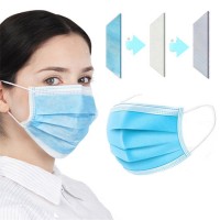 Non Woven Disposable Facial Mask 3-Ply Medical Dental Surgical Masks Face Facial Mask Medical Masks