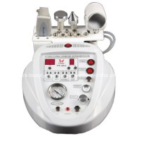 4 in 1 Multifunctional Ultrasonic Skin Scrubber Portable Beauty Equipment Microdermabrasion and Hot 