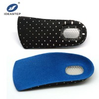 Ideastep Factory Price 3/4 Length Medium Density Arch Support Insoles Insert Shoe Pad Heel Cushions