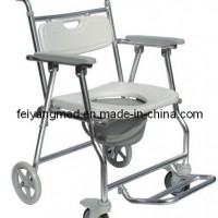 Folding Aluminum Wheelchair and Commode Chair