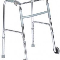 Aluminum / Folding / Height Adjustable Walker