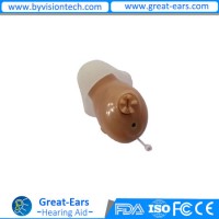 Hot Sales Invisible Hearing Aid Device with The Moving Iron Earphone Fit for Either Ear Hearing Loss