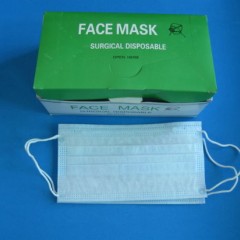 China Factory Sale 3 Ply Nonwoven Face Mask图1