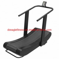 Gym Center Fitness Self-Generating Treadmill /Professional Woodway Curve Treadmill /Treadmill Withou