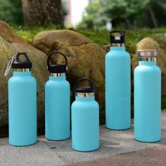 New Double Wall 750ml Tumbler Stainless Steel Vacuum Thermos Wholesale Insulated Sports Water Bottle图1