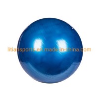 Anti Burst Gym Ball with Pump Custom Printed PVC Yoga Massage Ball Exercise 65cm Pilates Ball