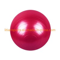 PVC Rubber Exercise Ball Logo Printing Gymnastic Yoga Ball with Custom Logo