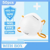 Disposable Kn95 Mask Ffp2 Protective Mask Safety Masks 99%