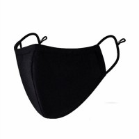 Reusable Anti Dust Face Fashion Black Mouth Cover Mask for Man Women