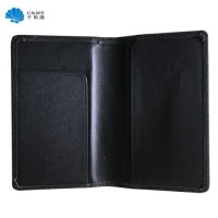 PU PVC Leather A6 Notebook Holder Passport Holder