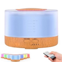 Large Capacity 500ml Aroma Diffuser with 4 Times Setting 7 Color Changing Remote Control Essential O