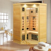 Small Far Infrared Sauna Room Made of Pure Hemlock with Ce and ETL Certificate as Dry Bath Hot Thera