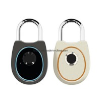 Gl04 High Quality Fingerprint Smart Padlock for Suitcase and Bags