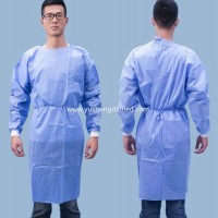 Anti-Permeated Soft Surgeon Polyethylene PE CPE PP Disposable Surgical Gowns