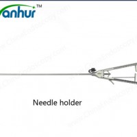 Laparoscopic Needle Holder with Rachet Handle