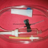 Sterile Medical Infusion Set with Butterfly Needle