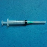 Disposable 3-Part Syringe 5ml Luer Lock with Needle