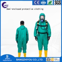 Semi-Enclosed Light Protective Clothing Siamese Chemical Protective Clothing