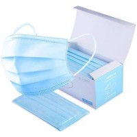 Nonwoven/Melt-Blown 3ply Earloop Disposable Face Mask with Ce and FDA Certification