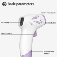 Temperature Measuring Gun Laser Infrared Digital Forhead Thermometer with Ce and FCC