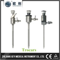 Reusable Stainless Steel Titanium Alloy Trocars 3.5mm/5.5mm/10.5mm/12.5mm