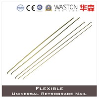 Titanium Universal Flexible Retrograde Nail for Both Children and Adults