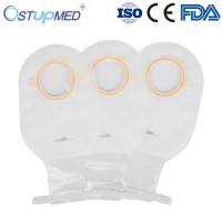 Two Piece Ostomy Pouch 57mm 60mm Disposable