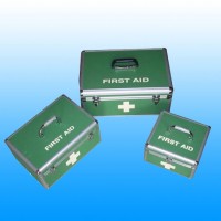 Ce  ISO  FDA Office Workplace Household Aluminum Medical Case First Aid Kit # Kcs-A250