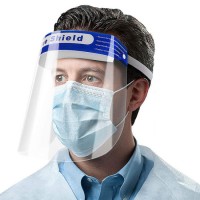 Wholesale Plastic PPE Safety Product Full Protective Dental Clear Face Shield Visors Hat Mask