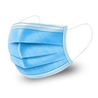 China Wholesale Medical Surgical Mask Ce FDA Certification Nonwoven 3 Ply Disposable Face Mask Surgi