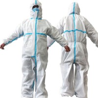 Fame Sterile Hospital Anti-Virus Disposable Medical Protective Suit Clothing