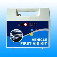 Ce  ISO  FDA Plastic Case Car Auto Vehicle First Aid Kit # Kcs-A233