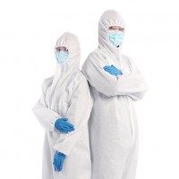 Cefda Instock Safety Disposable Protection Clothing Coverall Virus Isolation Clothing