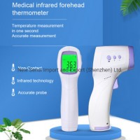 Digital Medical Infrared Thermometer Non Contact Forehead Ear Temperature Gun