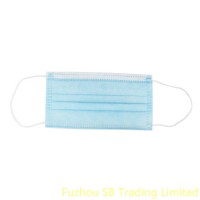 China Manufacturer Surgical Mask 3 Ply/Layer Non-Woven Disposable Protective Mask Medical Supply Mou