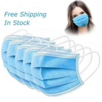 Disposable Protective Non-Woven Civil Face Mask Bfe 95 Mask 3-Ply Face Mask with Earloop