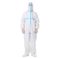 Ce FDA Certification Microporous Disposable Medical Coverall Scrub Suit Garment Protective Clothing