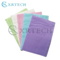 3 Ply Dental Disposable Patient Bibs Orthodontic Medical Clinical Towel with Ce Approval in USA Mark