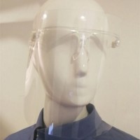 Hot Selling Anti Virus Safe Disposable Plastic Full Face Shield Hat HD Transparent Splash Face Guard